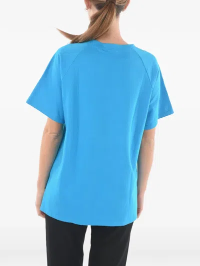 Woolrich Logo-detail T-shirt In Blue