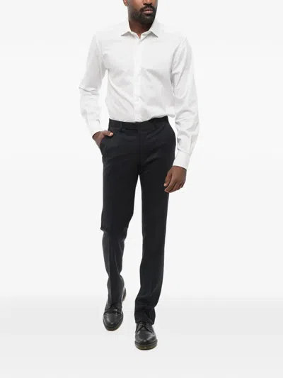 Corneliani Tailored Trousers In Black