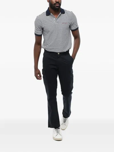 Woolrich Stretch Cargo Pants In Blue