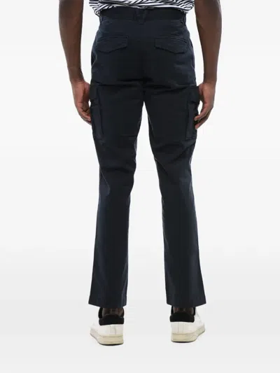 Woolrich Stretch Cargo Pants In Blue