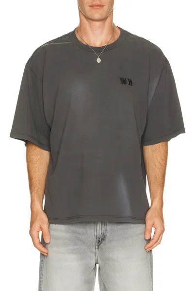 Won Hundred Houston Sun T-shirt In Gray
