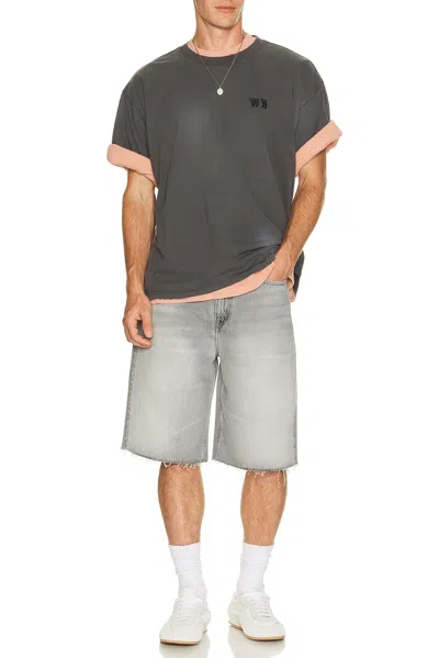 Won Hundred Houston Sun T-shirt In Gray