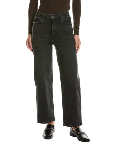 Frame Denim Meteor Pixie Le Sleek Straight Jean In Black