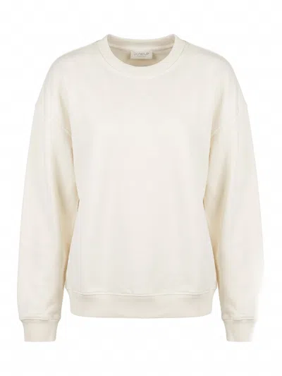 Dondup Regular Sweatshirt In Beige
