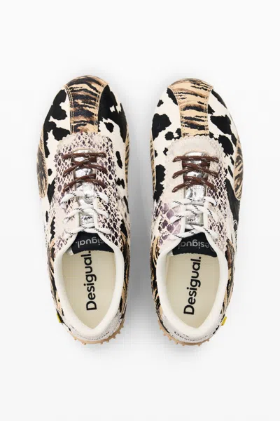 Desigual プリントスニーカー In Multi