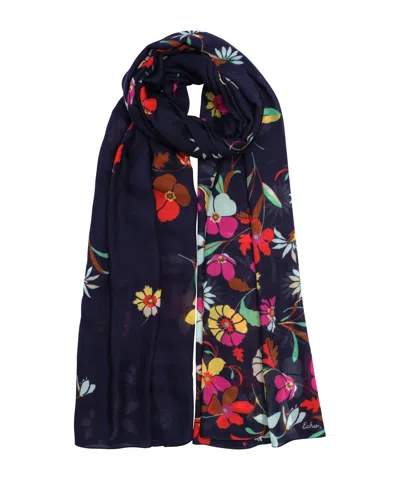 Echo New York Falling Flowers Wrap In Multi