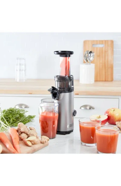 Dash Compact Cold Press Power Juicer In Graphite