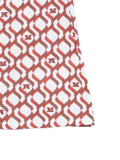 Max Mara Patterned Top In White