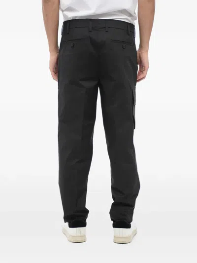 Neil Barrett Multi-pocketed Cargo Pants In Black