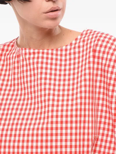 Woolrich Checked-pattern Cotton Blouse In Multi