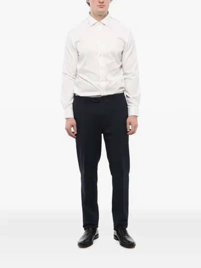 Corneliani Tailored Trousers In Blue