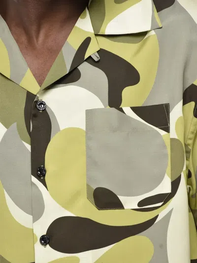 Marni Abstract-pattern Bowling Shirt In Multi