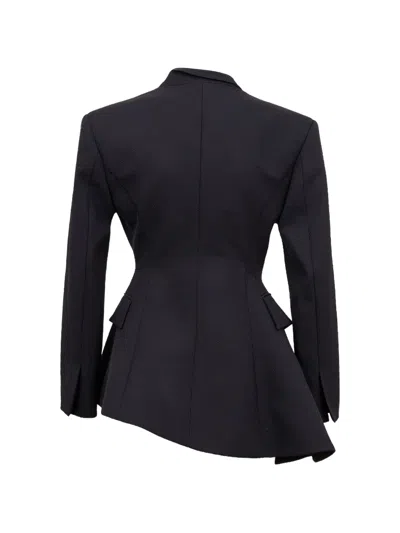 A.w.a.k.e. Asymmetric Volume Jacket In Black