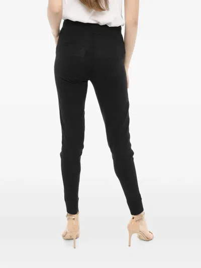 Woolrich Mesh-panelled Drawstring Trousers In Black