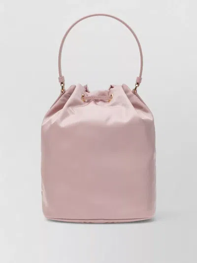 Prada Bucket Bag Adjustable Strap Front Pocket