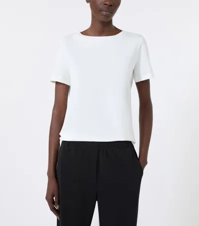 Weekend Max Mara Cotton T-shirt In White
