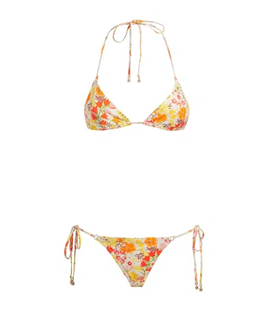 Zimmermann Multicolor Polyamide Bikini