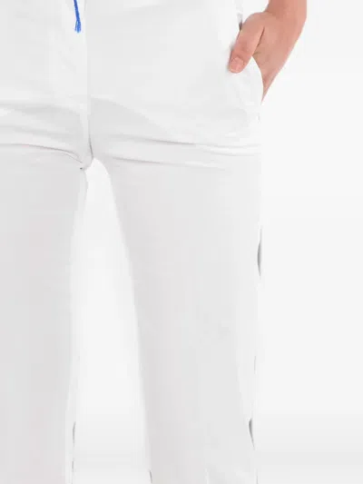 Quelle2 Belt-loop Trousers In White