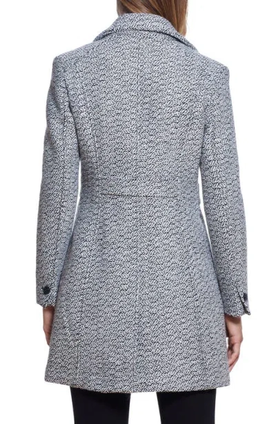 Gallery A-line Coat In Blue