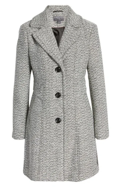 Gallery A-line Coat In Blue