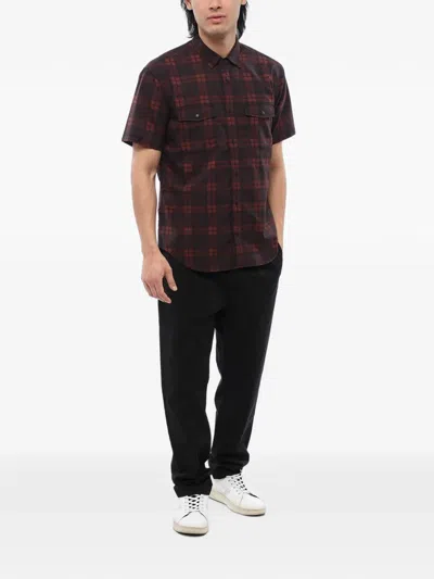 Woolrich Check-pattern Short-sleeve Shirt In Multi