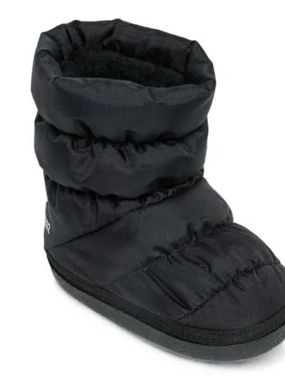 Dsquared2 Logo-print Padded Boots In Black