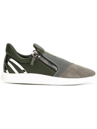 Giuseppe Zanotti Runner Sneakers In Green