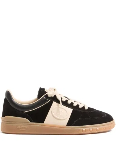 Valentino Upvillage Logo Sneakers Round Toe Rubber In Multi