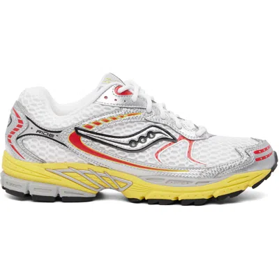 Saucony Progrid Ride 1 Sneakers In White/buttercup
