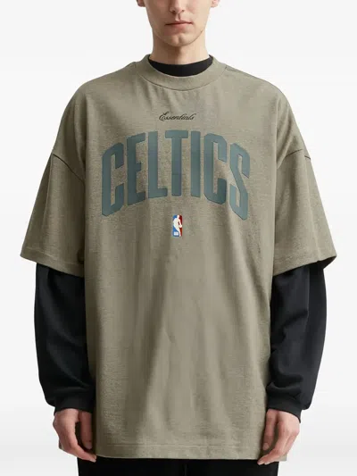 Essentials Celtics  T-shirt In Green