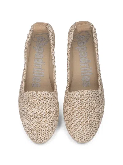 Espadrilles Platform Slip-on  In Neutral