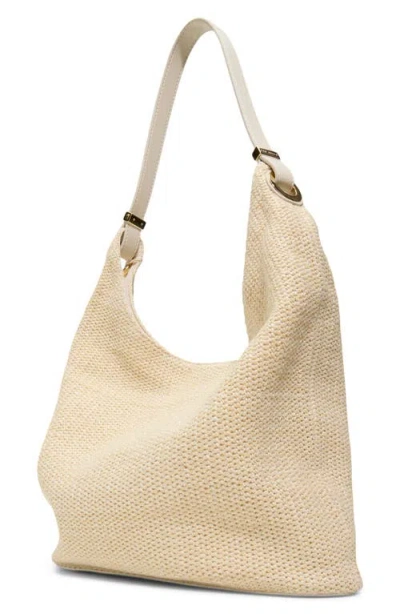 Ted Baker Perry Woven Tote In White/bone