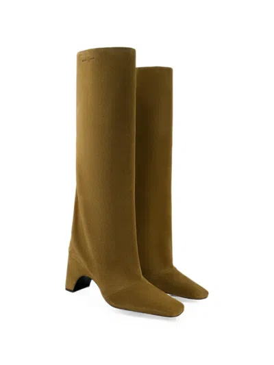 Coperni Bridge Boots In Green