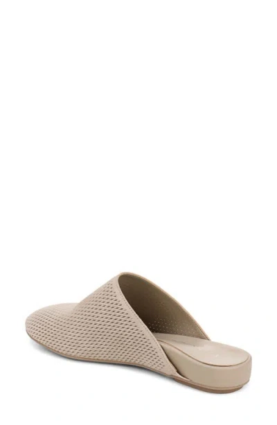 Vionic Opal Perforated Mule In Lucid Beige Suede
