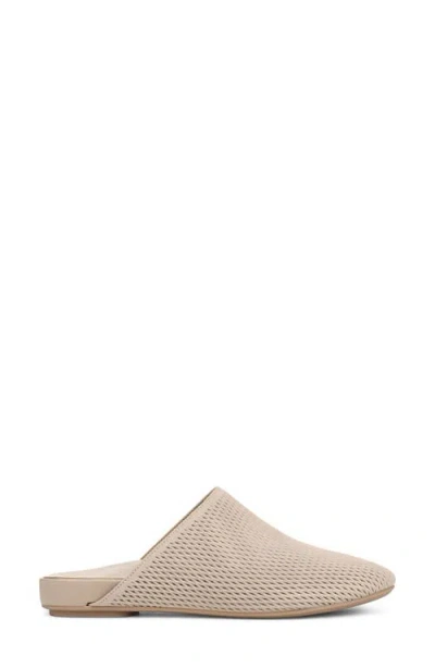 Vionic Opal Perforated Mule In Lucid Beige Suede