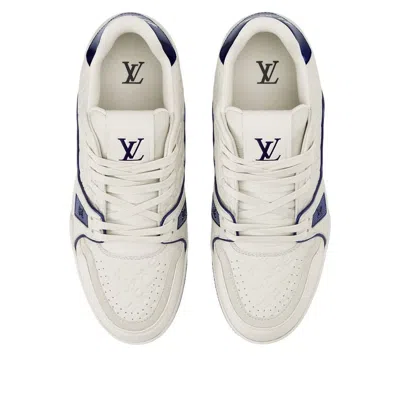 Louis Vuitton Trainer Sneaker 'marine' In Multi
