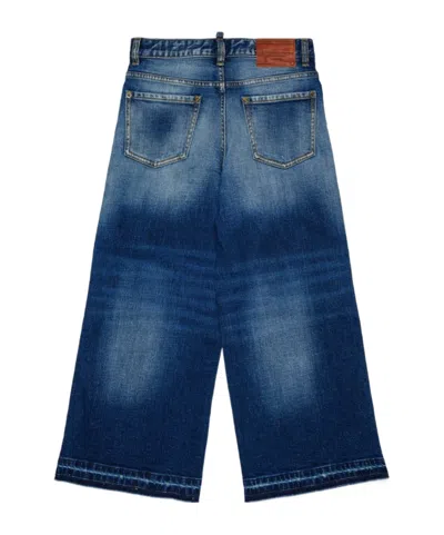 Dsquared2 Distressed-finish Jeans In Blue