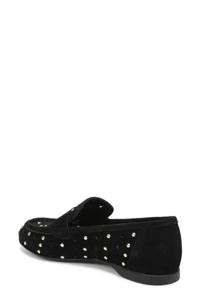 Naturalizer Bloom Stud Penny Loafer In Black