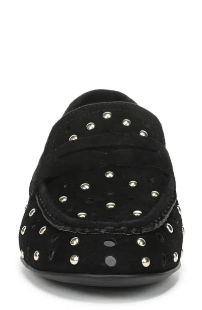 Naturalizer Bloom Stud Penny Loafer In Black