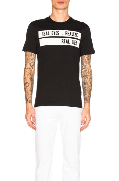 Shop Givenchy Realize Tee In Black