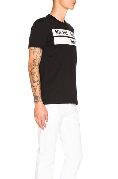 Shop Givenchy Realize Tee In Black