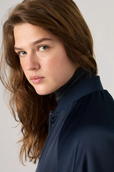 Levi's Ruth Bomber Jacket In Blue