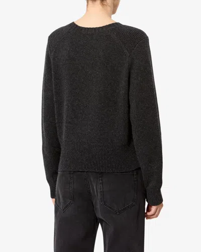 Isabel Marant Cornelia Pullover In Dark Gray