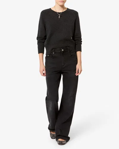 Isabel Marant Cornelia Pullover In Dark Gray