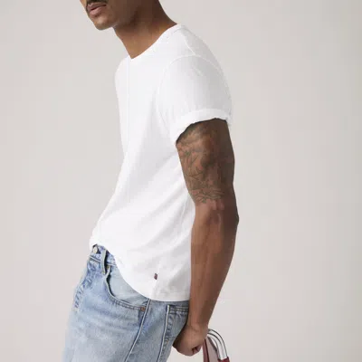Levi's Shrunken T-shirt In Bright White