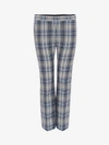 ALEXANDER MCQUEEN CELTIC CHECK TAILORED TROUSERS,466088QIJ161960