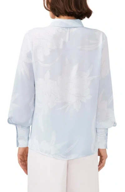 Halogen ® Solid Button-up Shirt In Blooming Blue