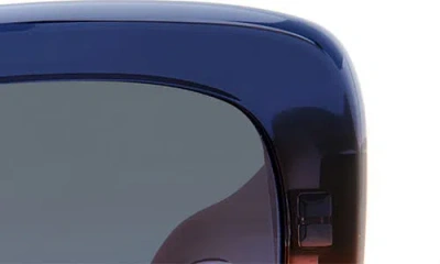 Kate Spade Bellamys 52mm Gradient Rectangular Sunglasses In Blue