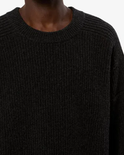 Isabel Marant Larry Pullover In Dark Gray