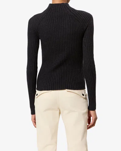 Isabel Marant Virginia Pullover In Anthracite